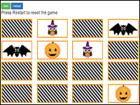 halloween memory game